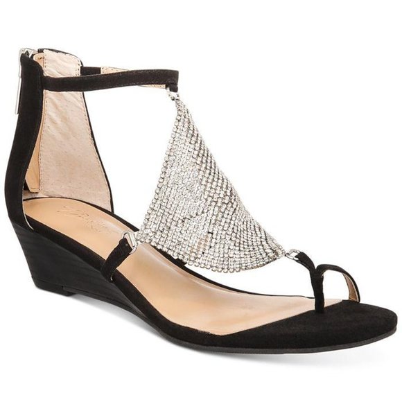 Thalia Sodi Shoes - Thalia Sodi Tysson Jewel Wedge Sandals